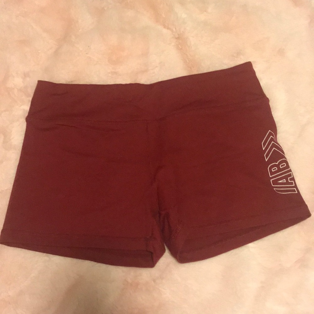 IAB Maroon Booty Shorts